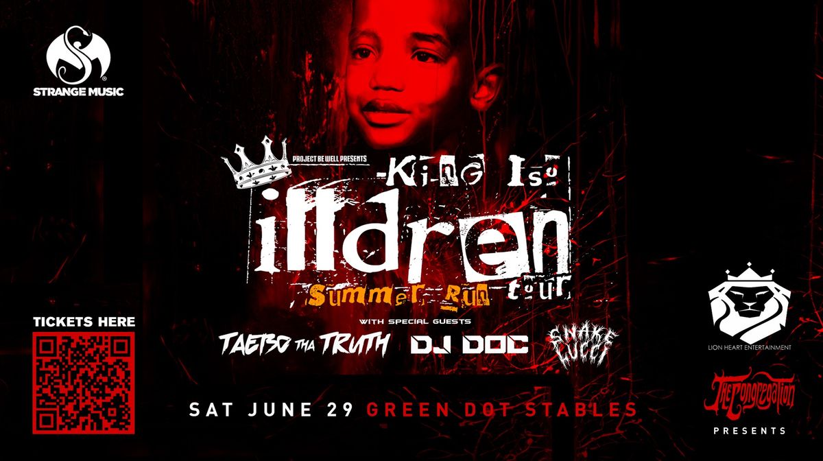 King Iso: Illdren Tour, live in Lansing MI at Green Dot Stables!