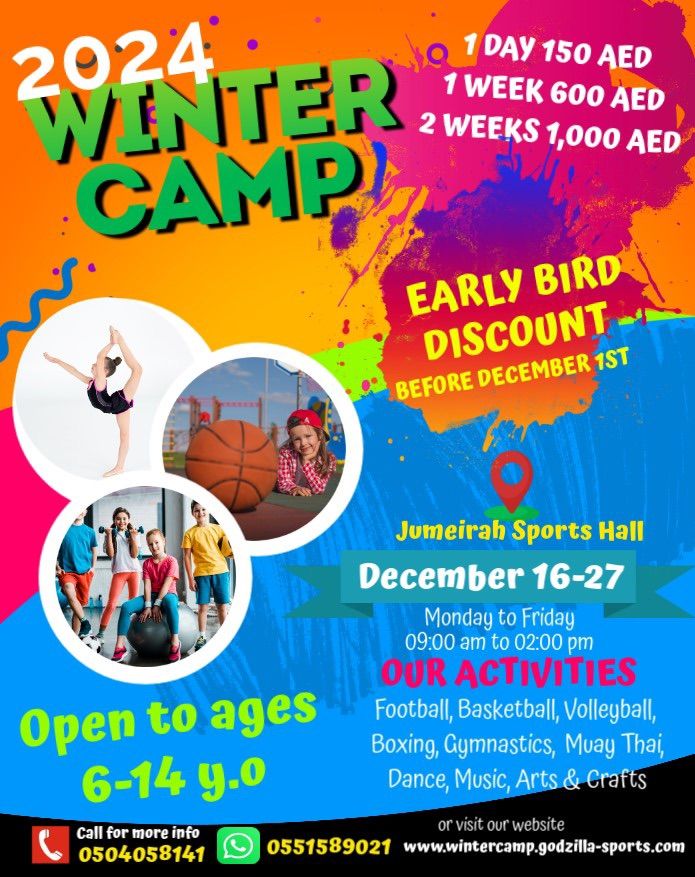 Winter Camp at Jumeirah Sports Hall