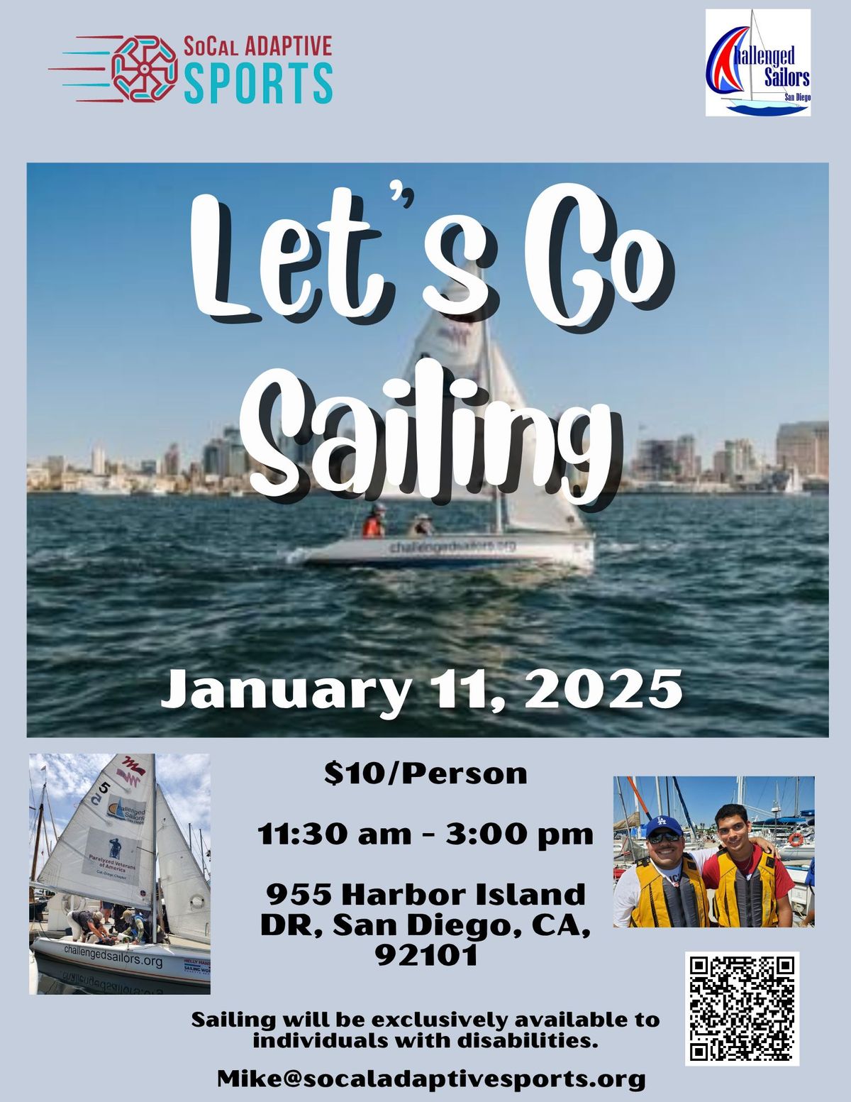 Sailing in January