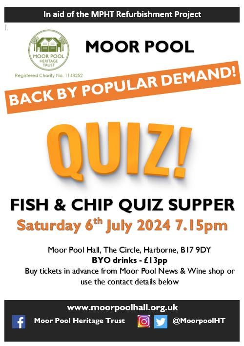 Fish and chip quiz supper