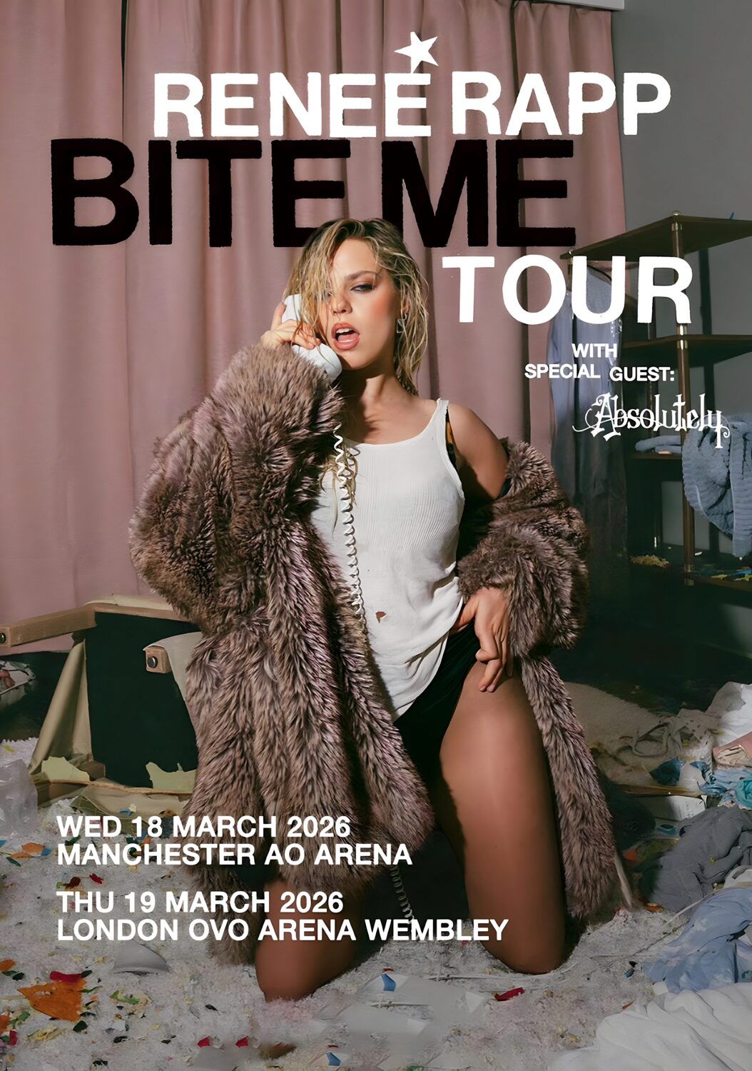 Rene\u00e9 Rapp Manchester Tickets