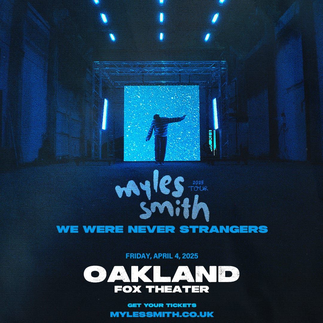 Myles Smith at Fox Theater Oakland