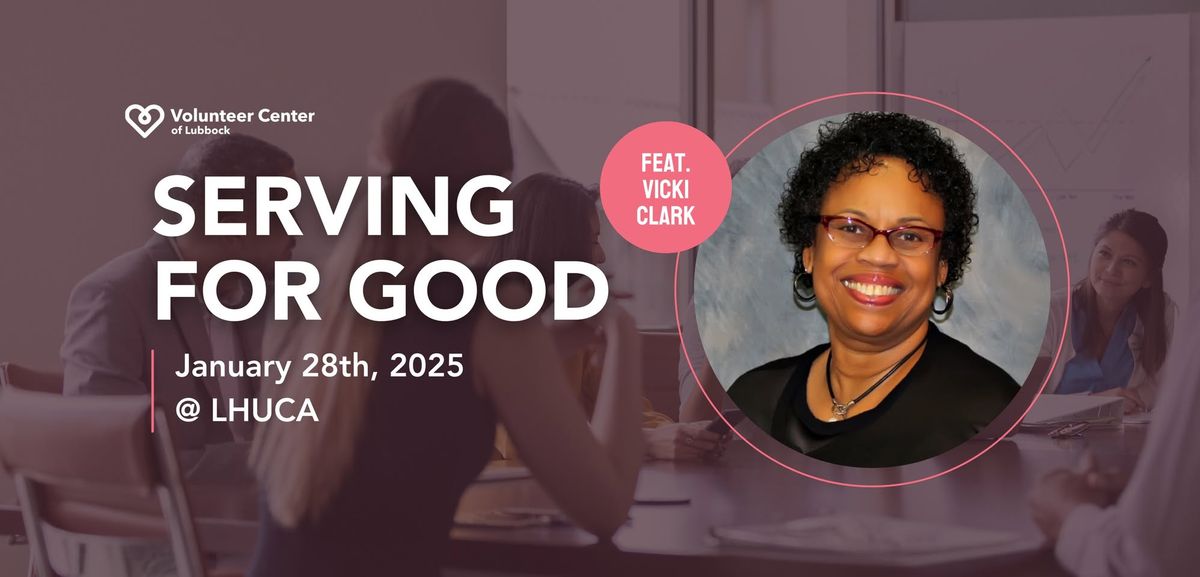 Serving for Good with Vicki Clark