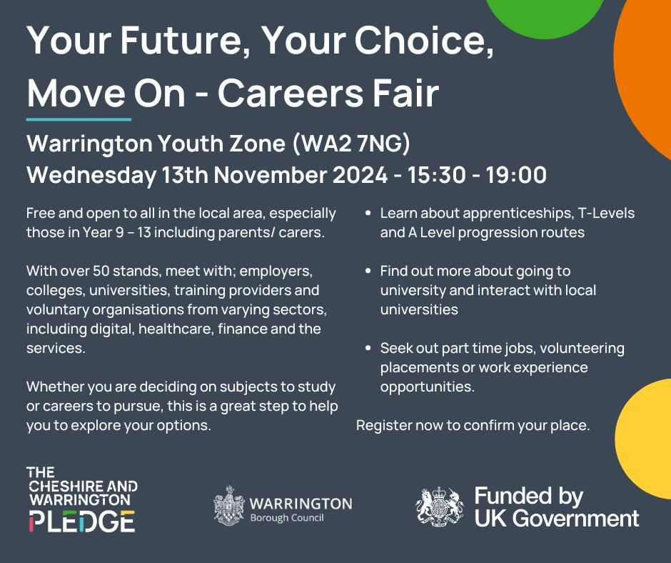 Your Future, Your Choice, Move On - Careers Fair