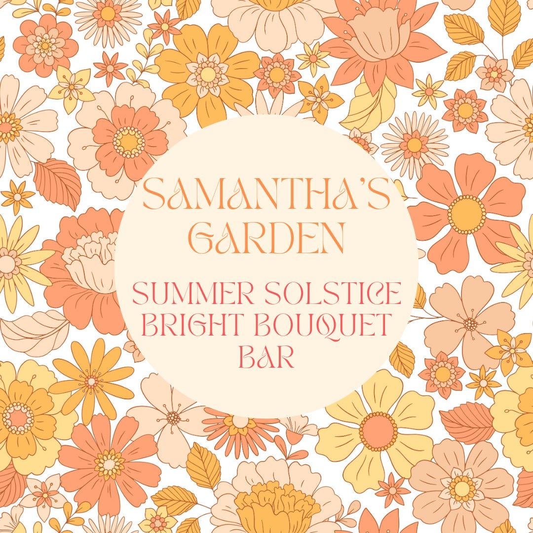 Summer Solstice Bright Bouquet Bar