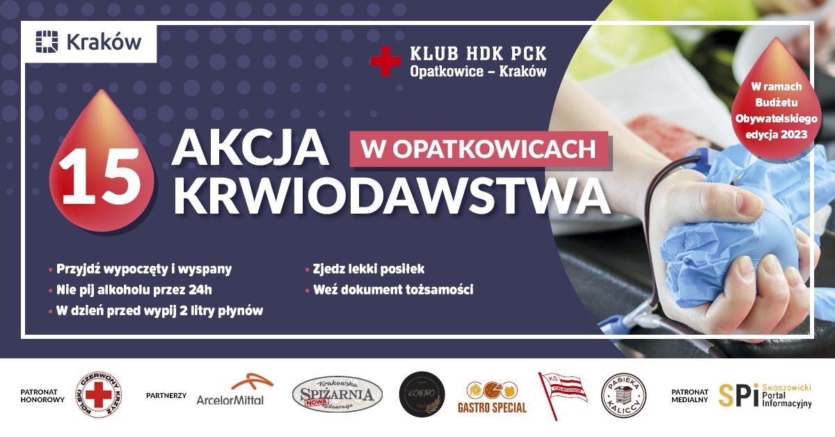 15 Akcja Krwiodawstwa w Opatkowicach