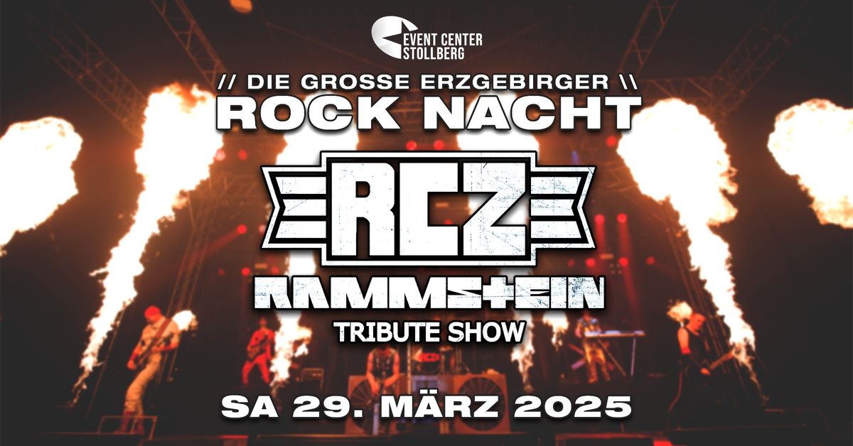 ERZGEBIRGER ROCK NACHT mit Rammstein Tribute Show RCZ | 29.03.