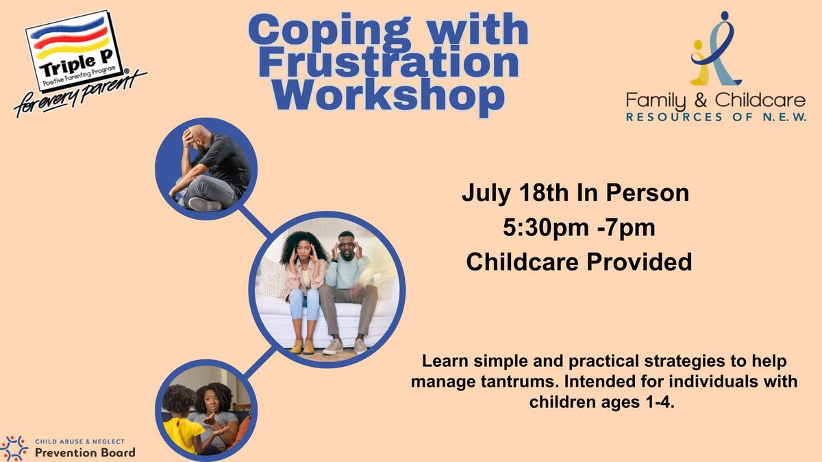 FREE Coping with Frustration Workshop