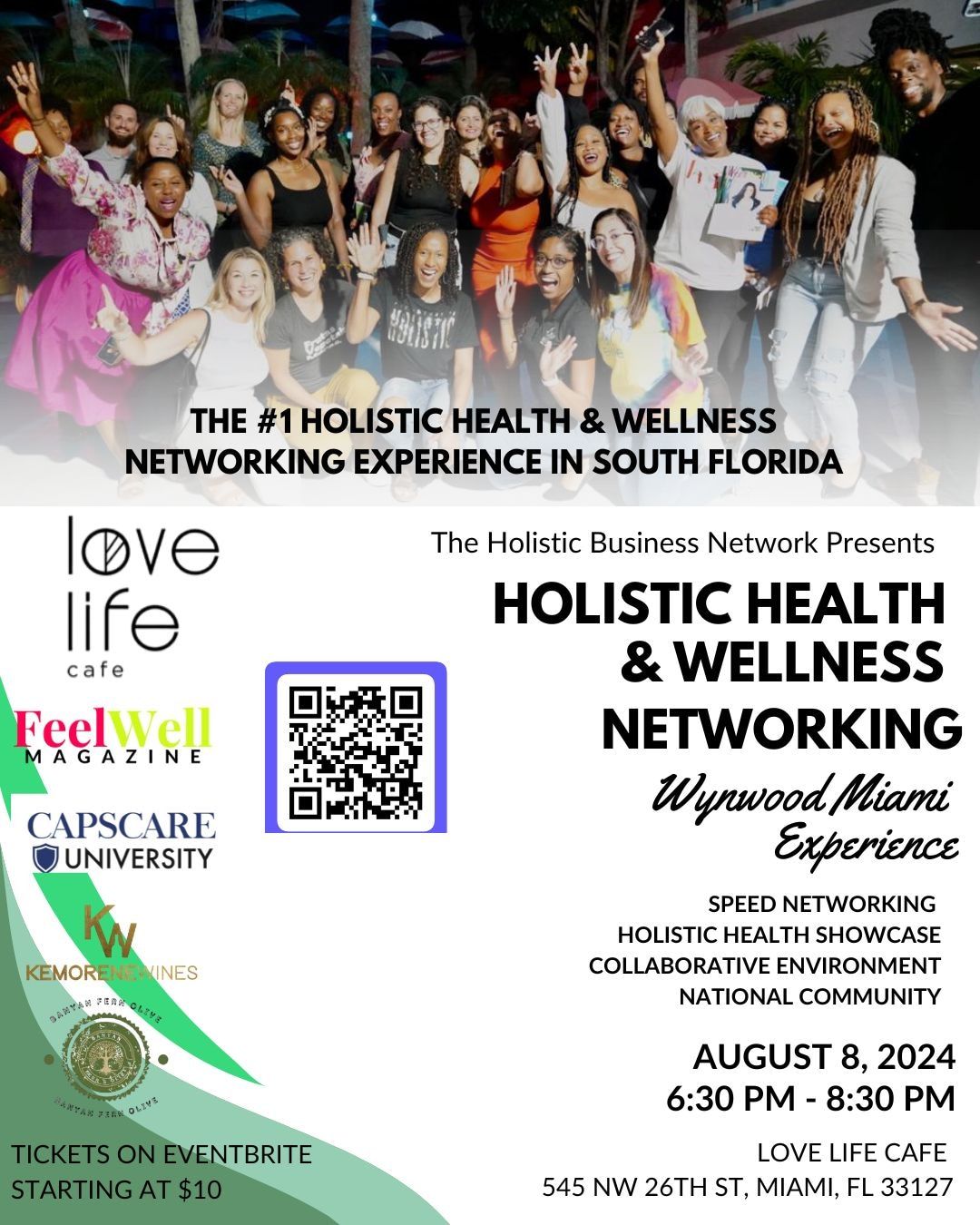 Holistic Health & Wellness Networking Experience Miami