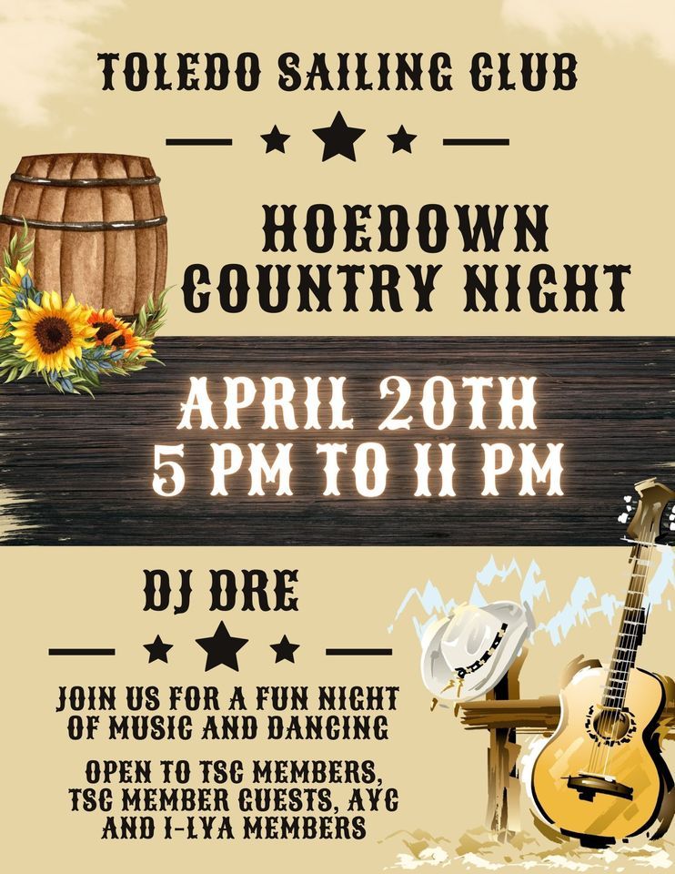 TSC Country Hoedown Night- AYC and I-LYA Welcome - Not open to Public