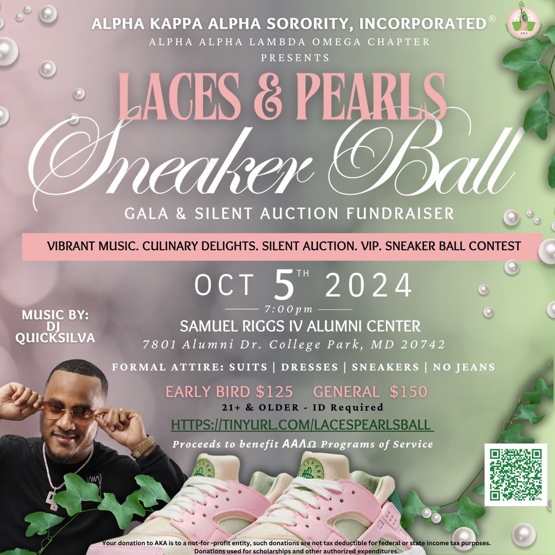 Laces & Pearls Sneaker Ball with DJ Quicksilva