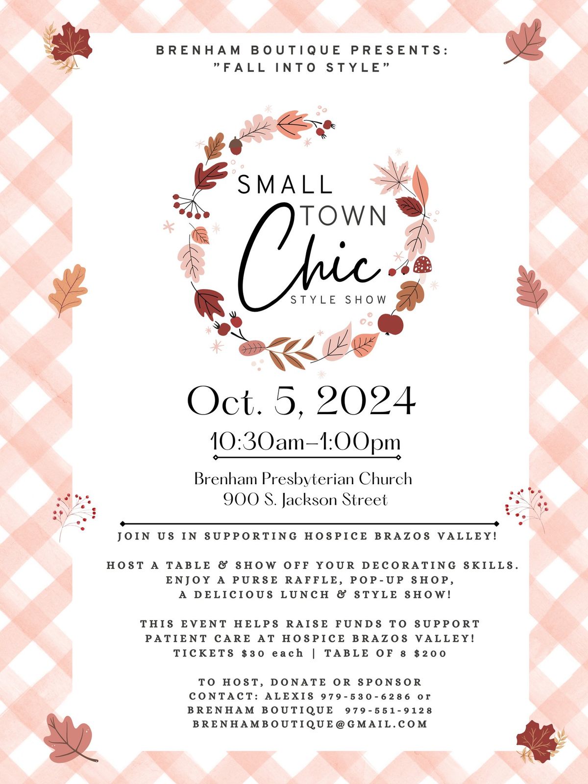 Small Town Chic : Fall Style Show