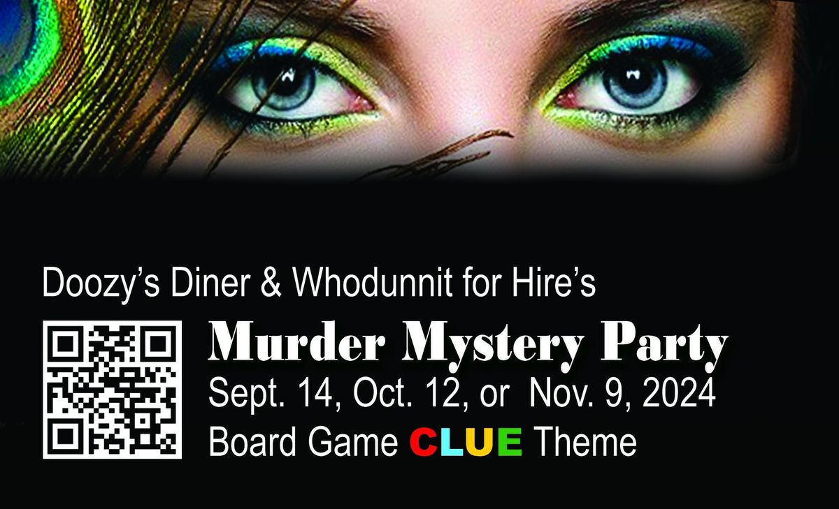 Doozy's Diner Murder Mystery Party