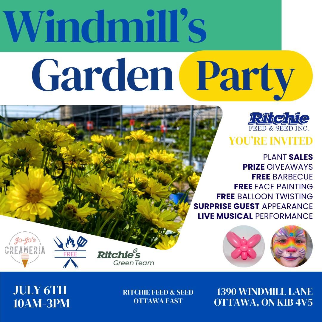 Ritchie's Windmill Garden Party