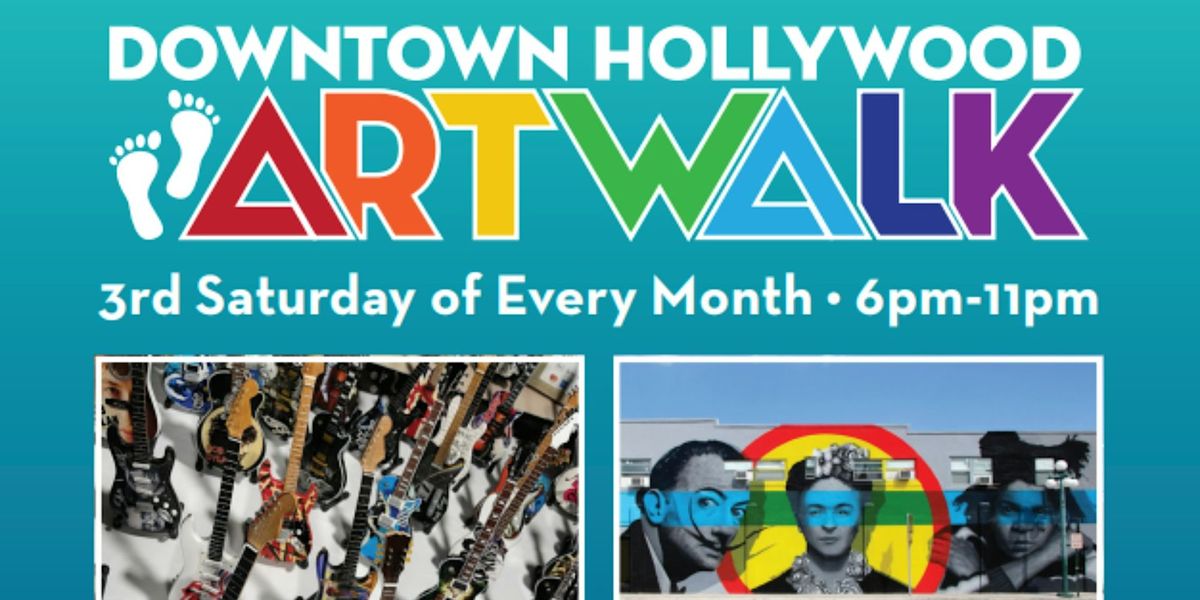 Free Choose954 Guided Tour Through Downtown Hollywood's ArtWalk @ 7 & 9PM!