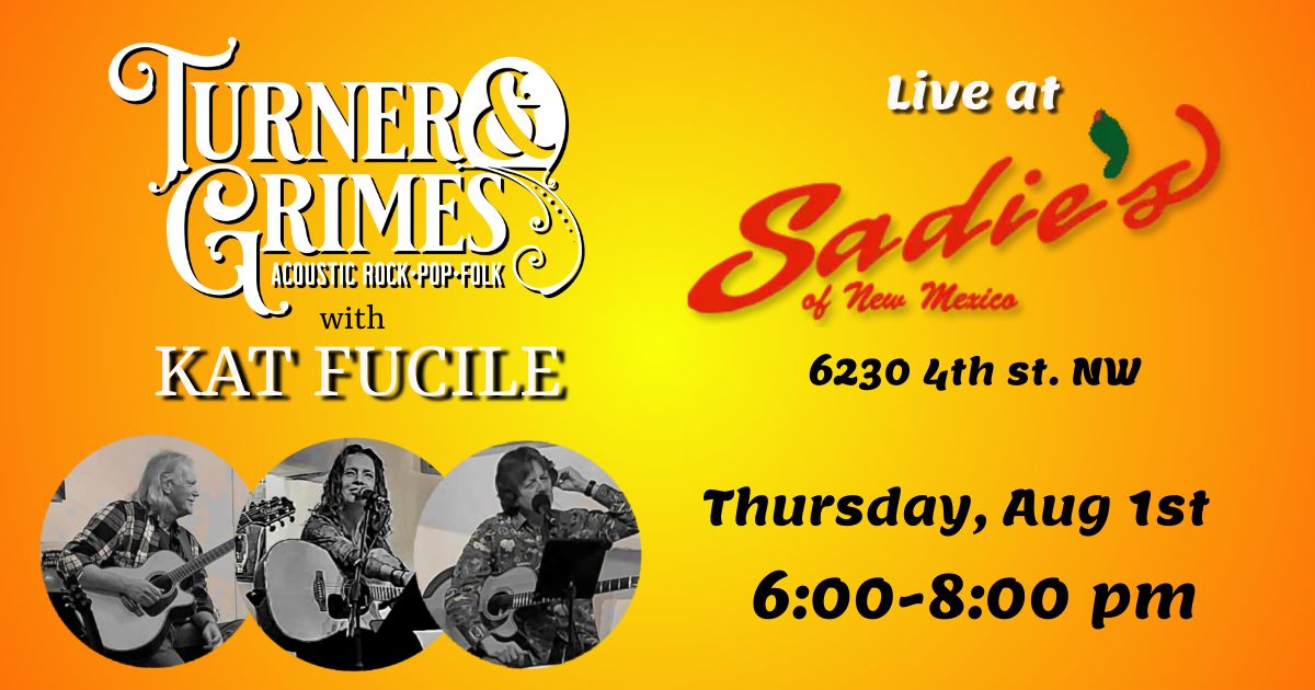 Turner & Grimes Trio w\/ Kat Fucile @ Sadie's on 4th