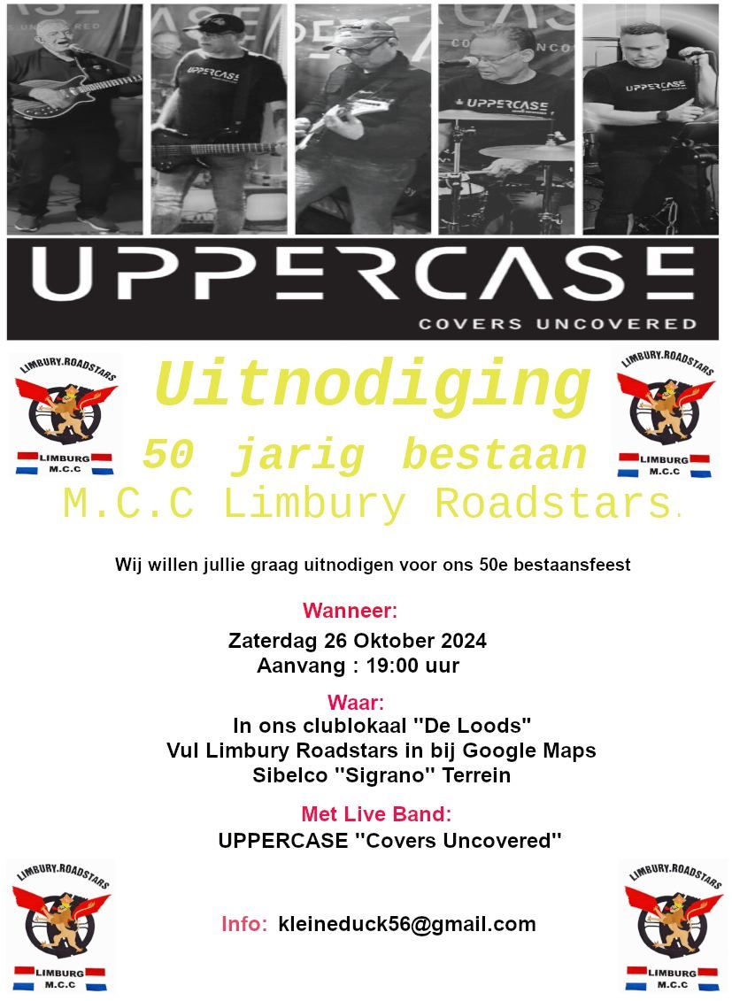 50 Jarig Bestaan Limbury Roadstars