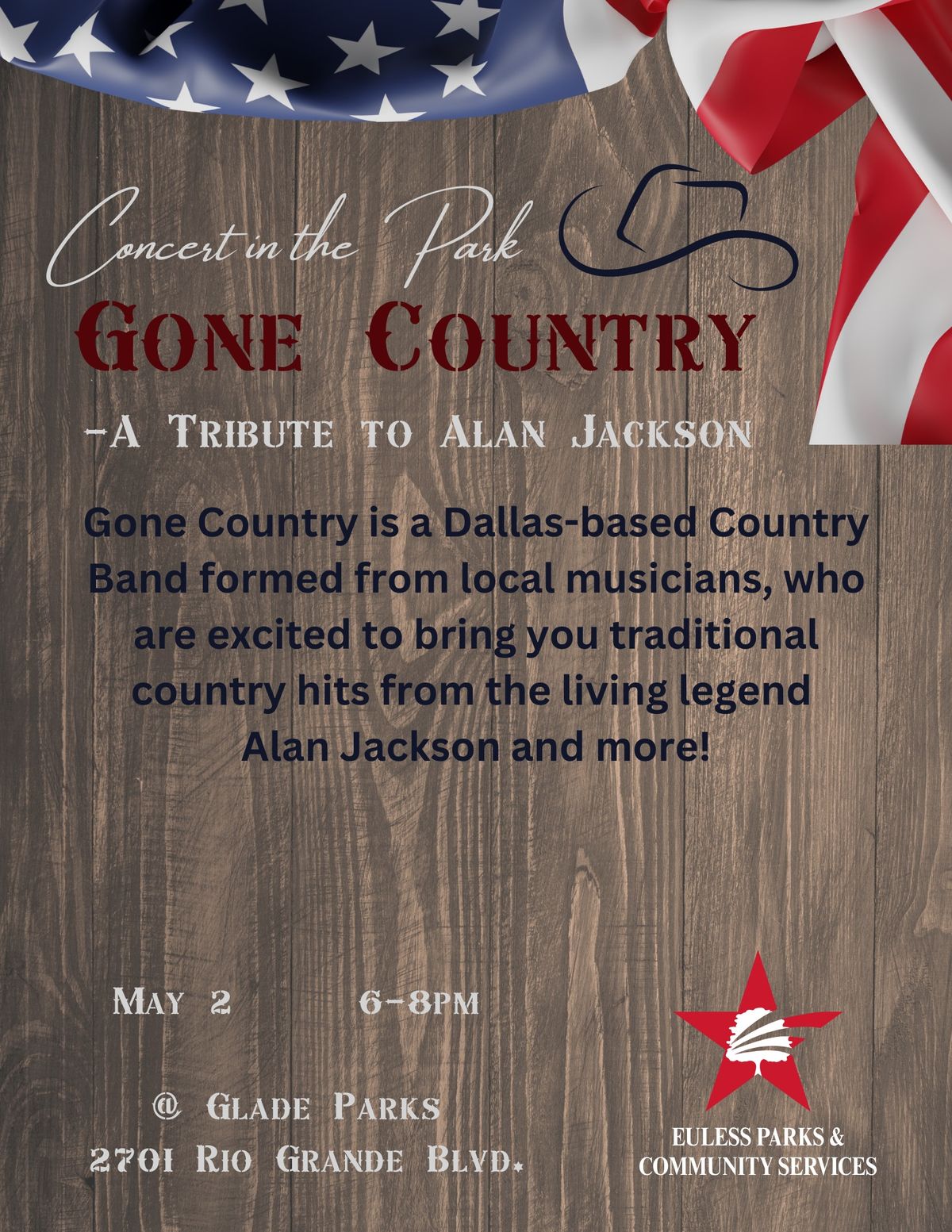 Concert in the Park - Gone Country: A Tribute to Alan Jackson