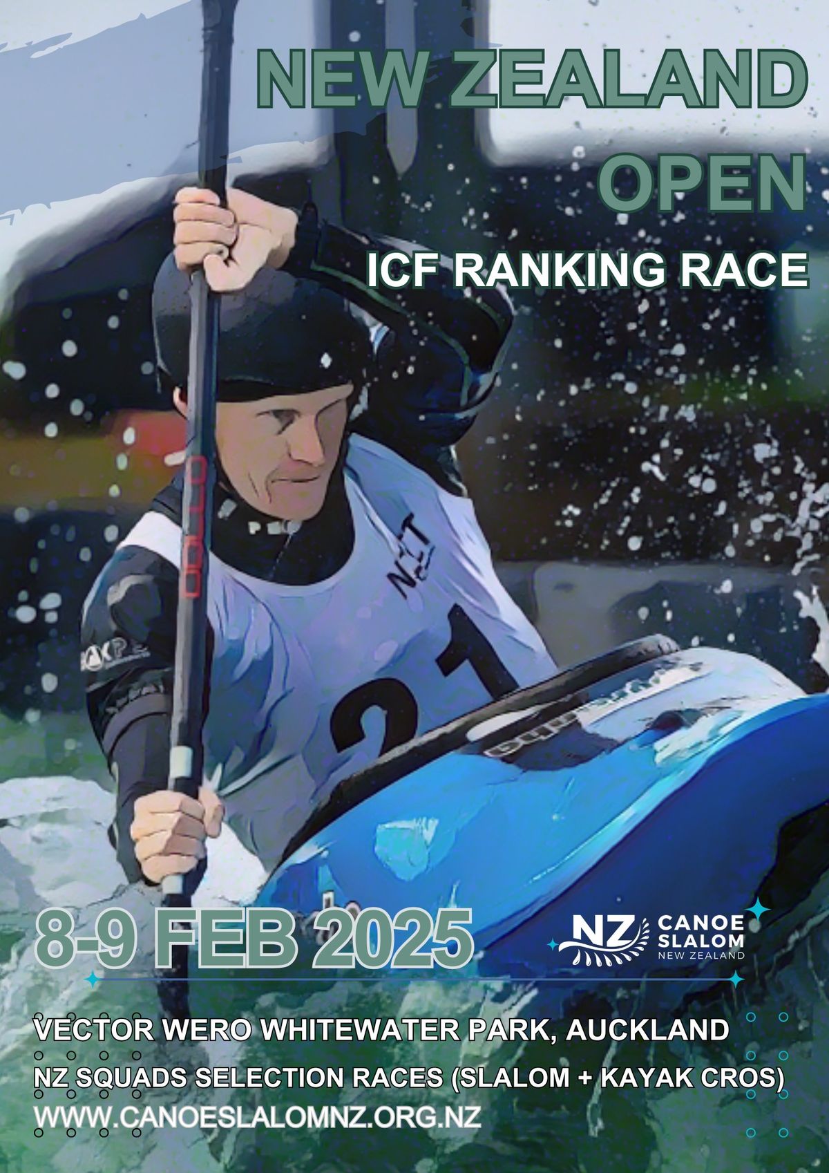 2025  ICF Canoe Slalom World Ranking Competition - New Zealand Open