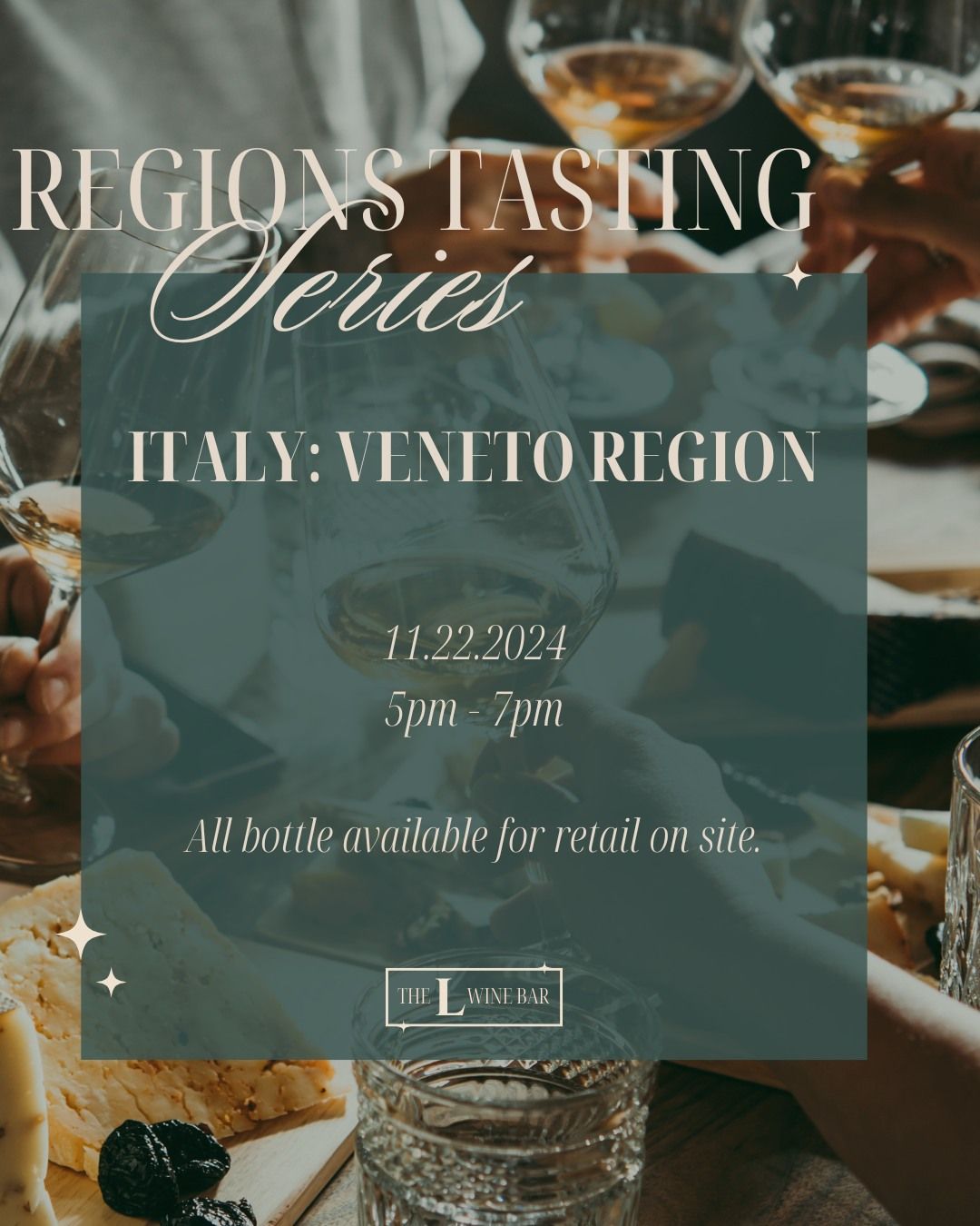 Wine Tasting @ L Wine Bar feat. Italy: Veneto Region