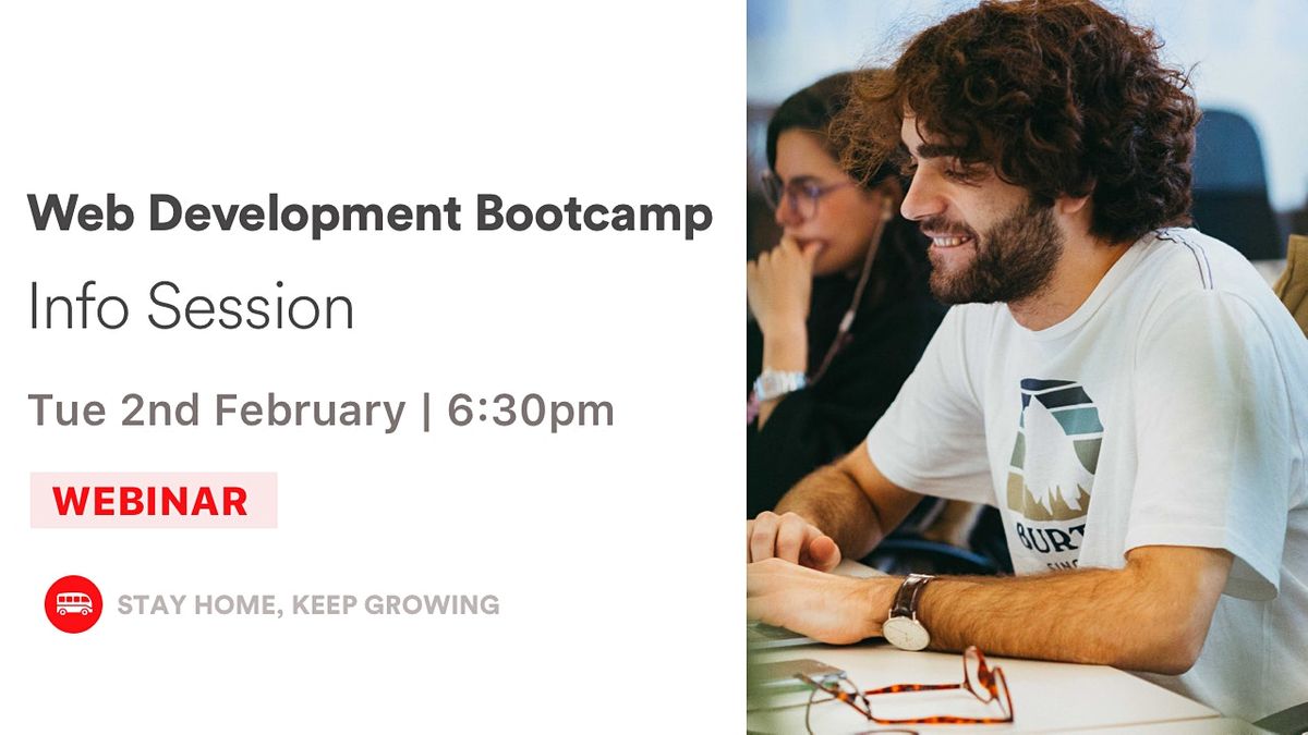 Web Development Bootcamp - Info Session