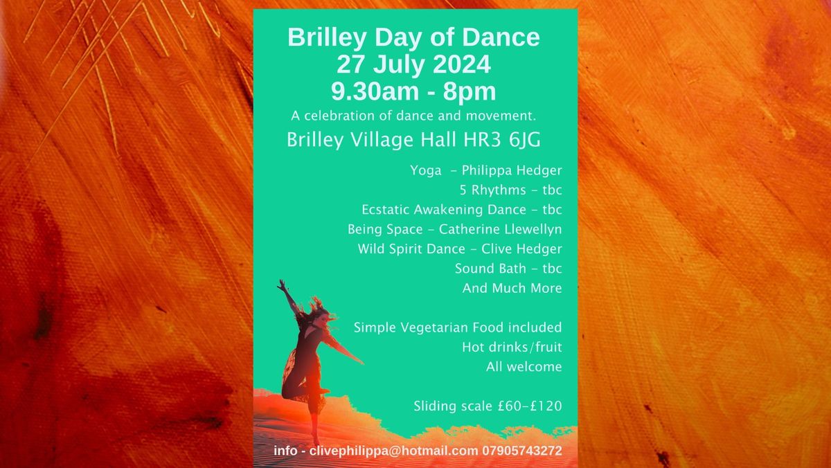 Brilley Day of Dance ~ a celebration of dance and movement