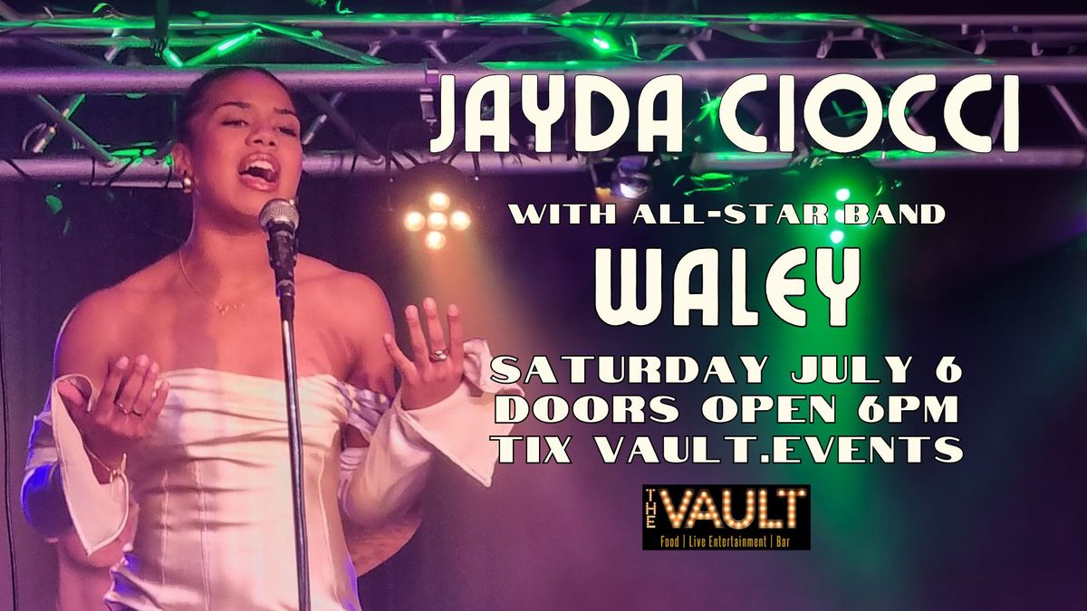 Jayda Ciocci presents Disco and R&B Classics... at The Vault