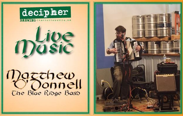 Live Music Featuring Matthew O'Donnell and Catch the Chef Food Truck