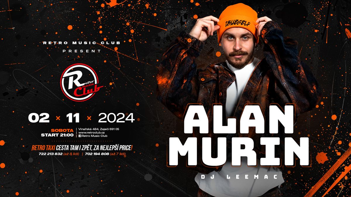 ALAN MURIN | 2.11.2024 | Retro Music Club