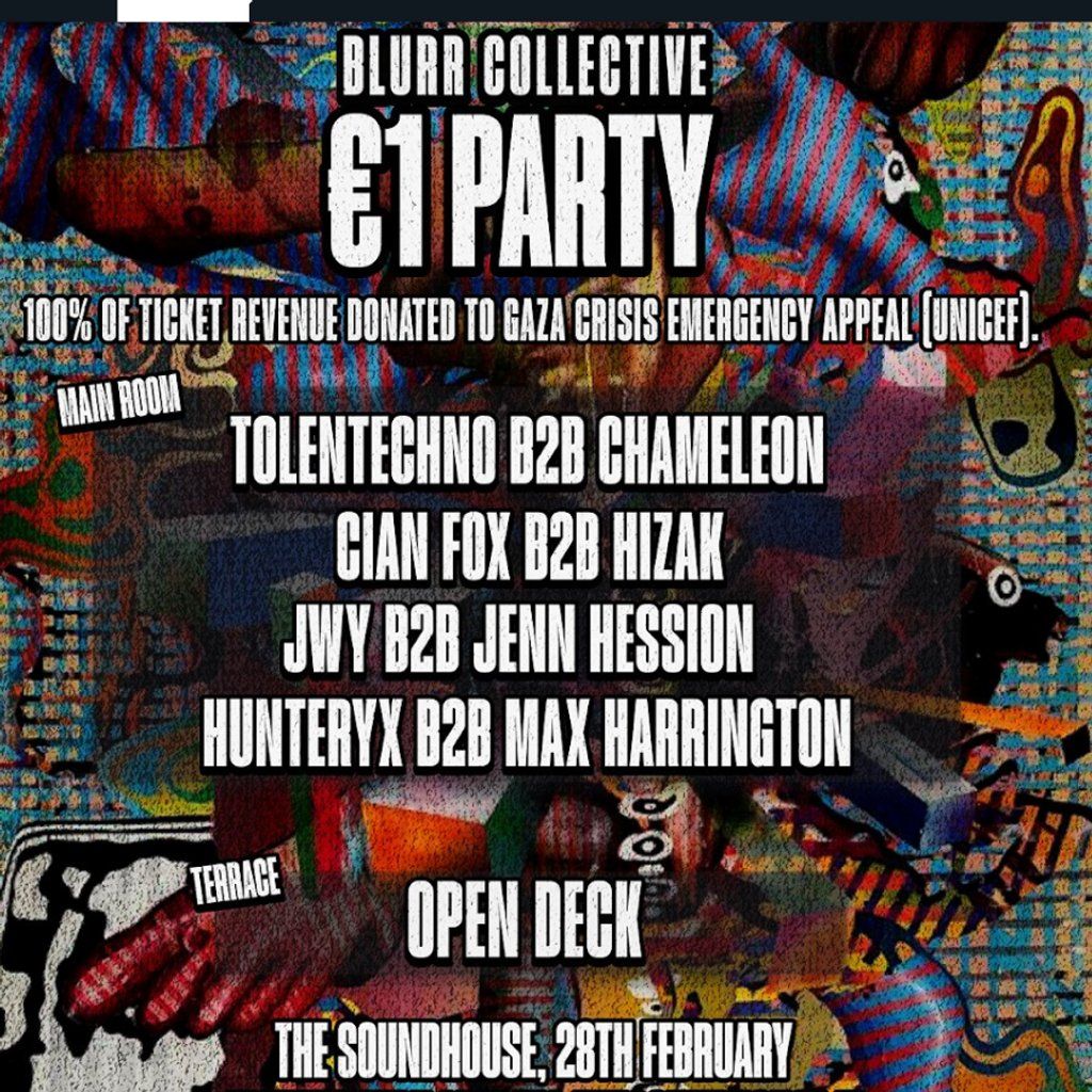 Blurr Collective 1 Euro Party
