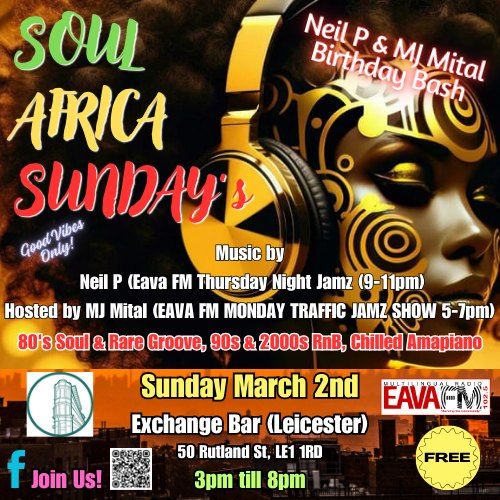 SOUL AFRICA SUNDAYS 2nd March