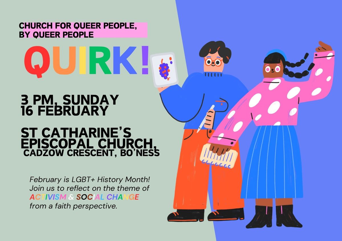 Quirk! for LGBT+ History Month