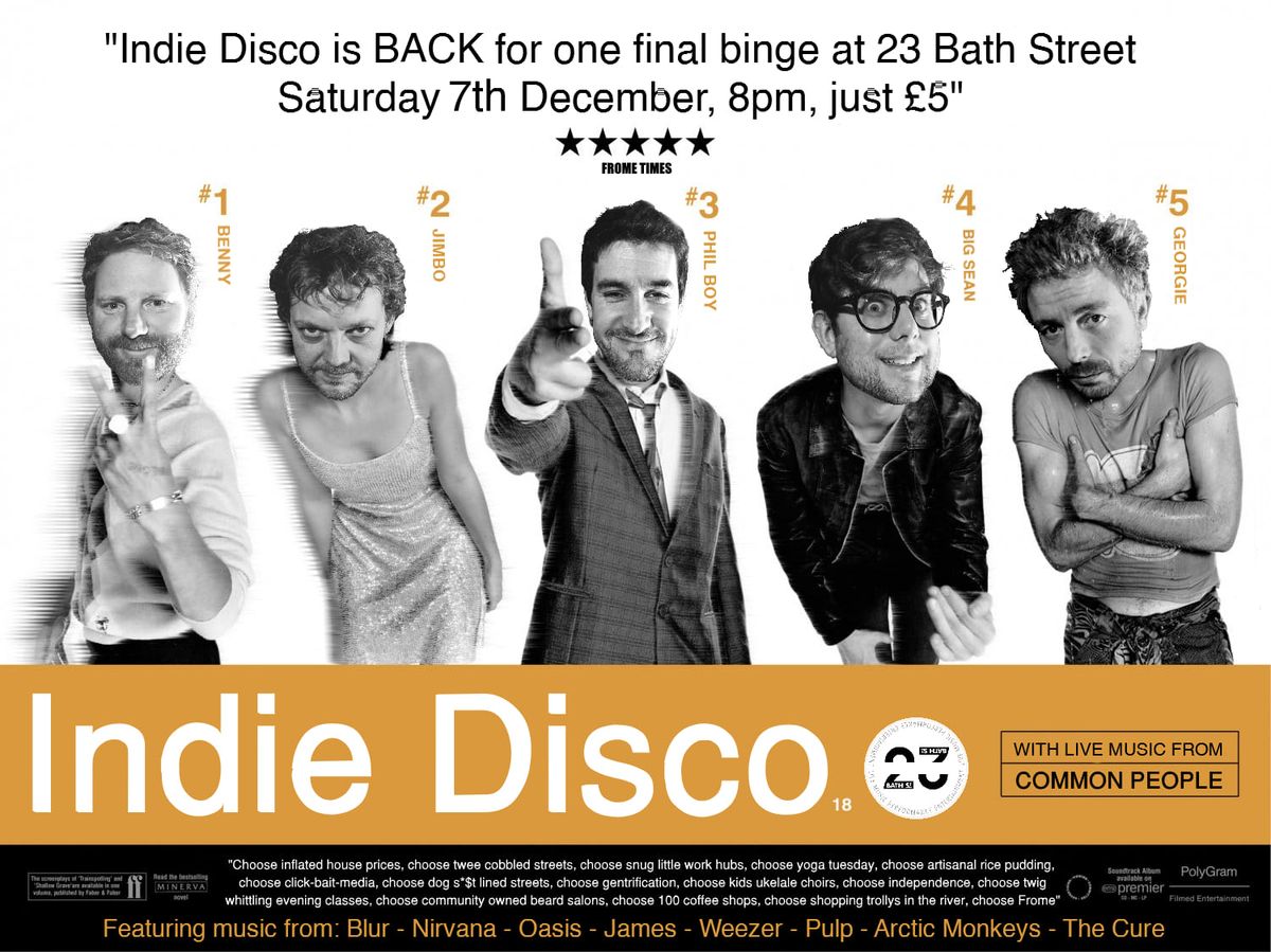 Indie Disco @23 Bath Street 