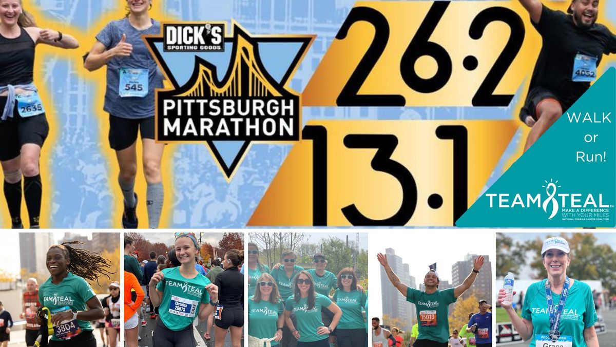 TEAM TEAL - Dick's Sporting Goods Marathon, Half-Marathon, or 5K