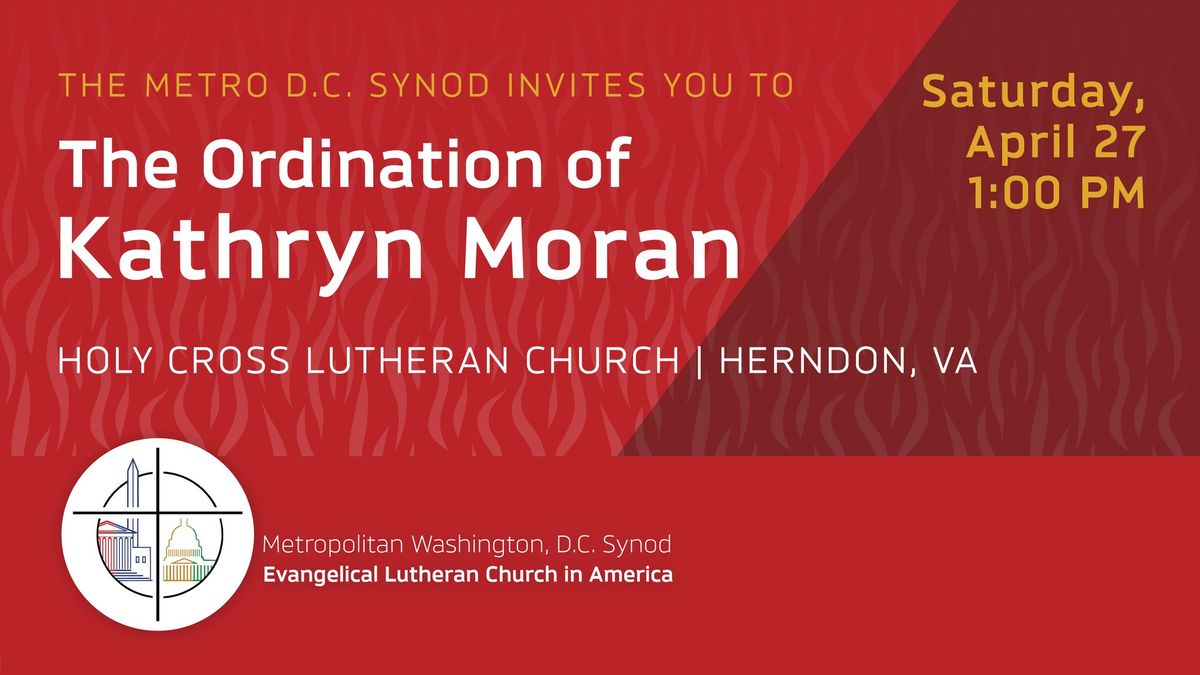 Ordination of Kathryn Moran