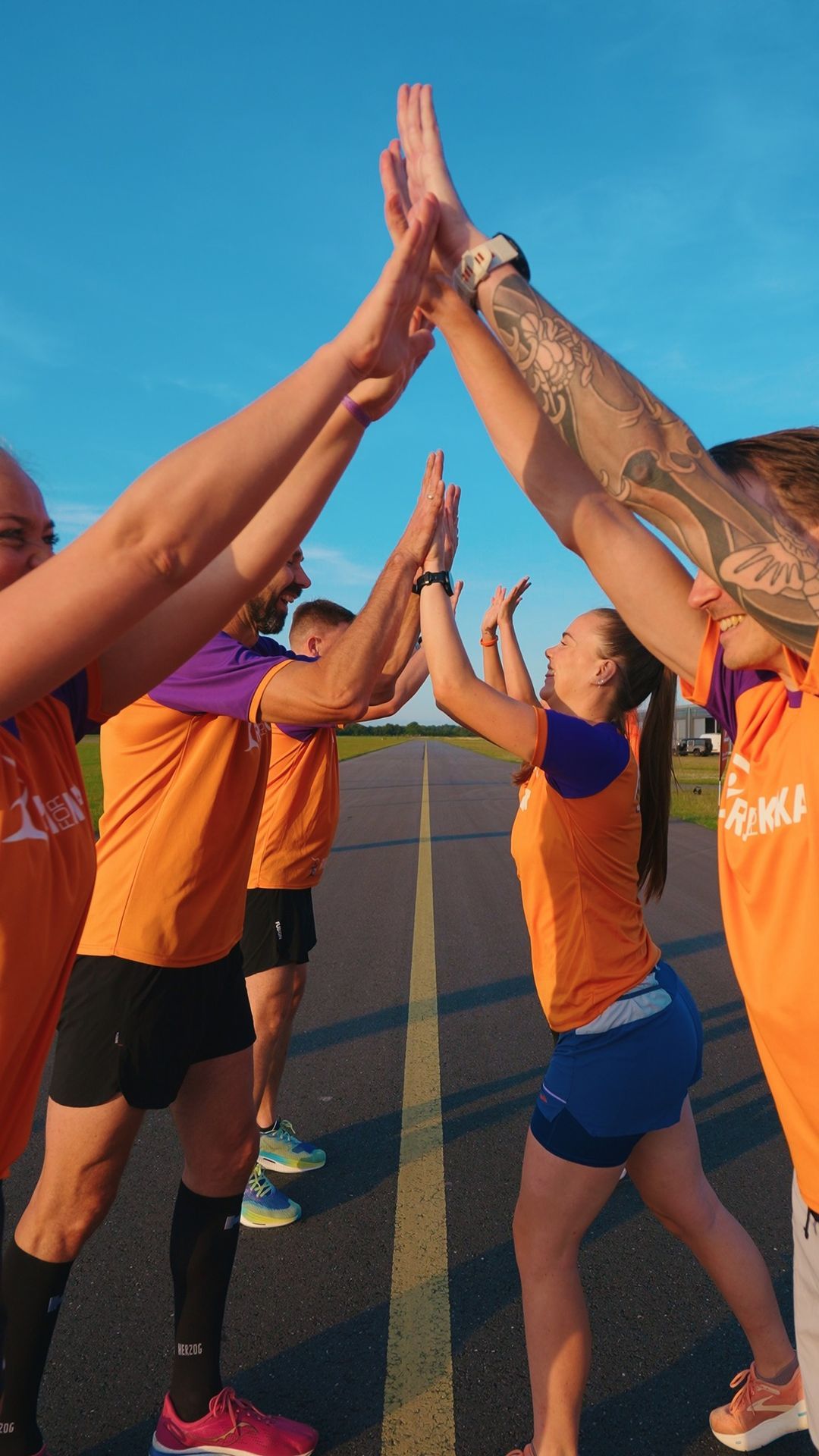 Runway Run voor KiKa editie Breda International Airport