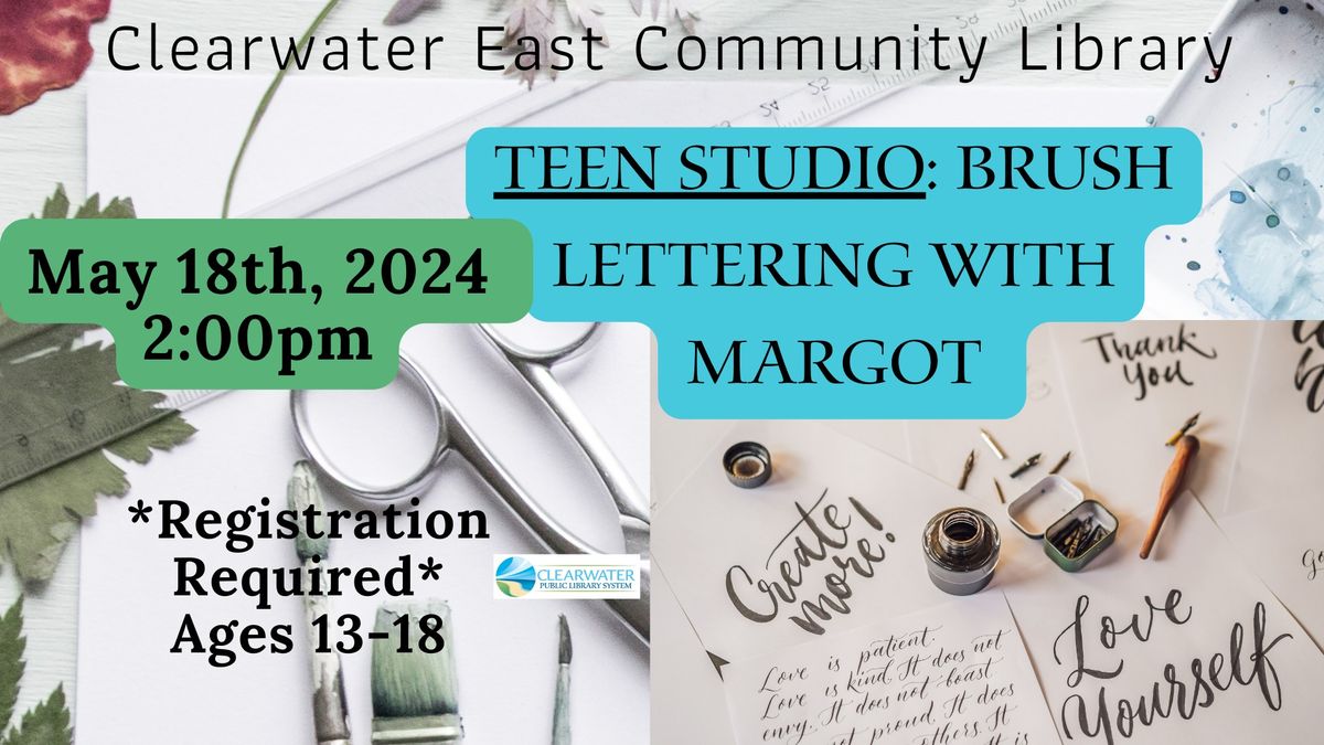 Teen Studio: Brush Lettering with Margot 
