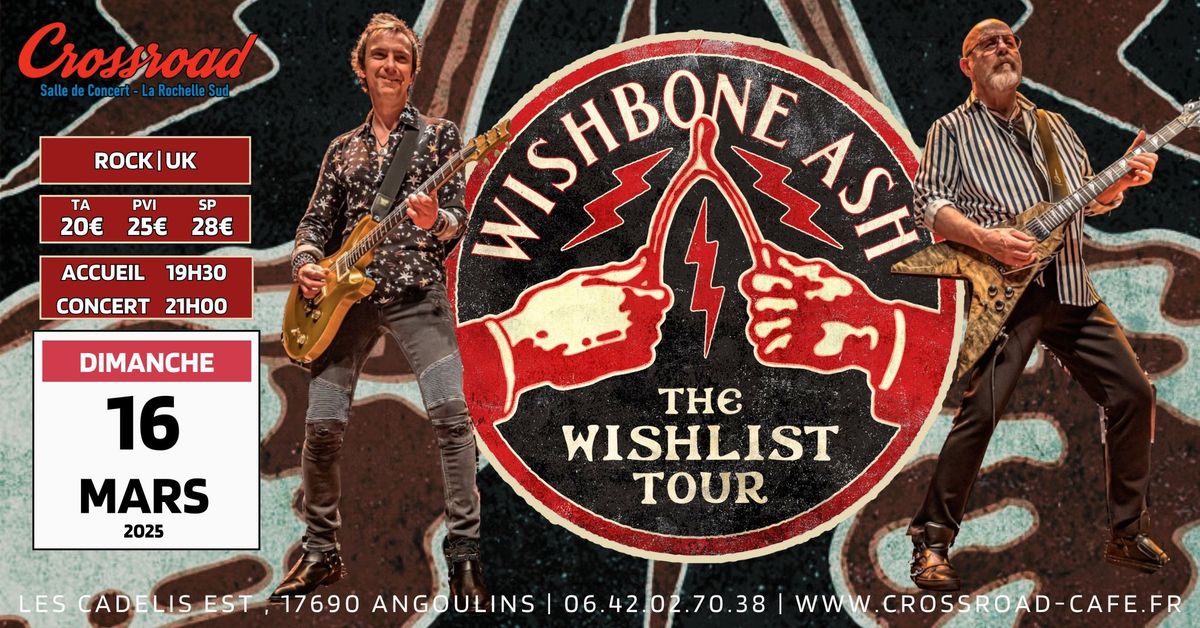 CONCERT | WISHBONE ASH | Rock UK | 21H