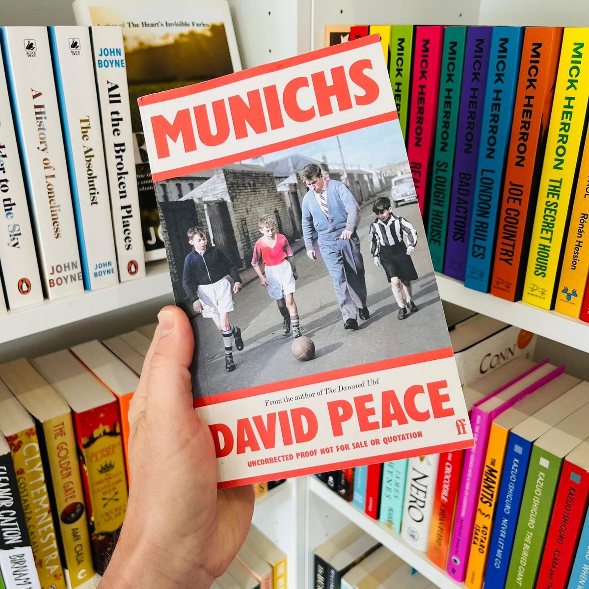 An evening with David Peace