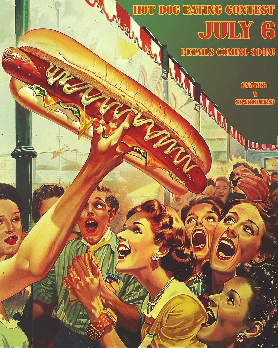 \ud83c\udf2d Hot Dog Eating Contest @ The Ritz!