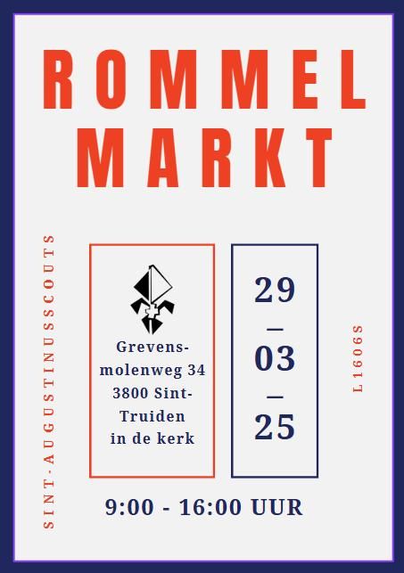 Rommelmarkt Sint-Augustinusscouts 