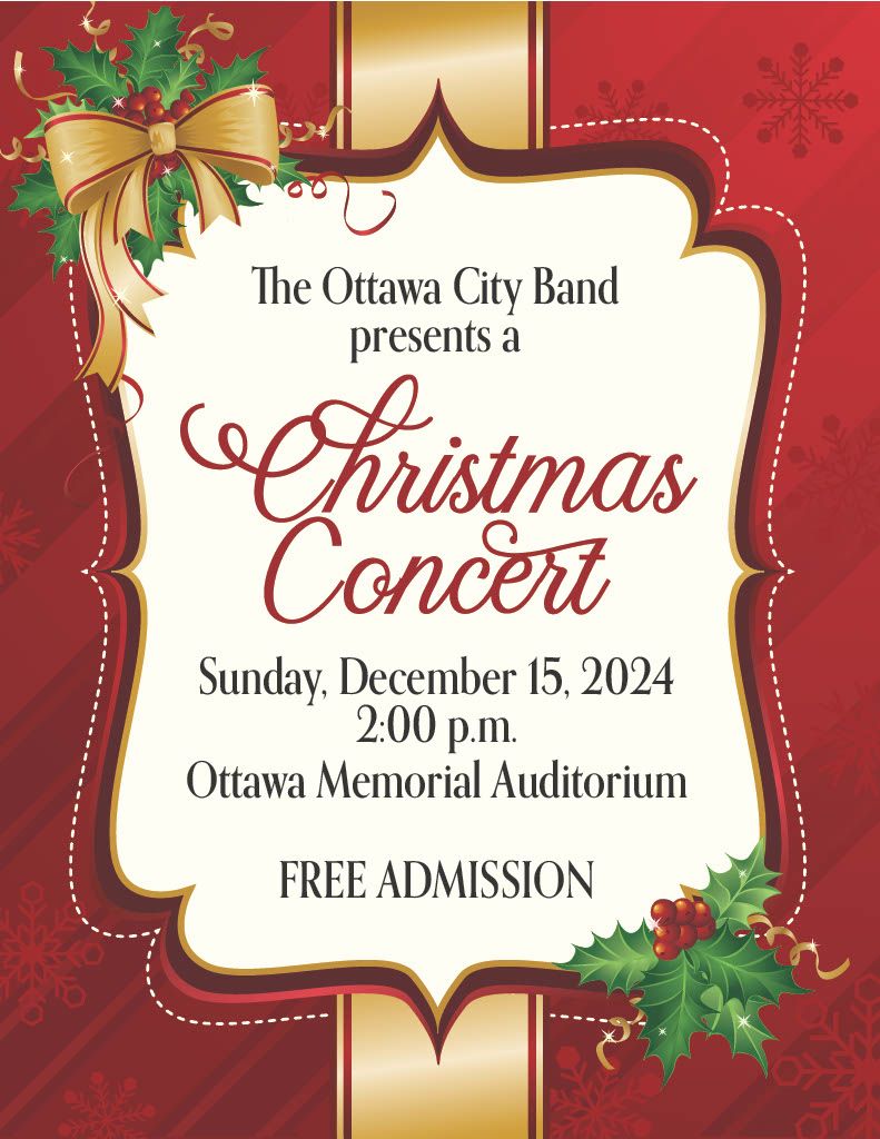 Get into the Holiday Spirit with the Ottawa City Band!