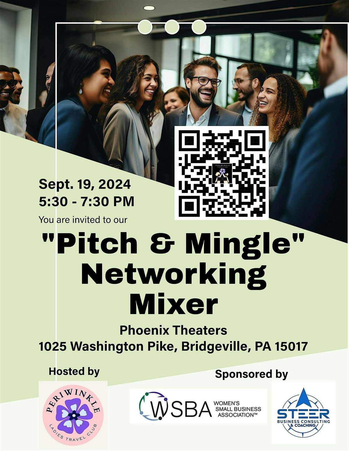 Pitch & Mingle Networking Mixer