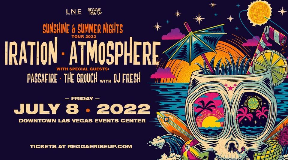 Iration & Atmosphere Sunshine and Summer Nights Tour at Downtown Las Vegas Events Center