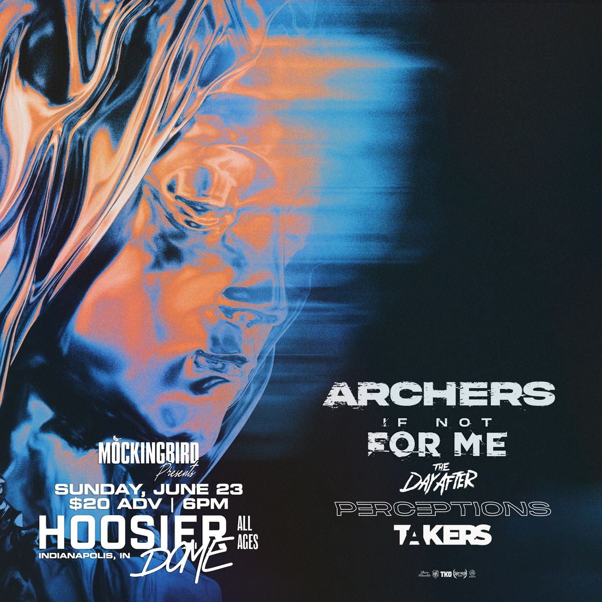 Mockingbird Presents: ARCHERS & If Not For Me at the Hoosier Dome