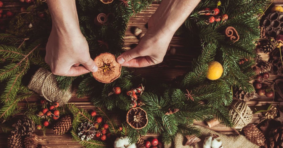 Yoga & Christmas Wreath Workshop 