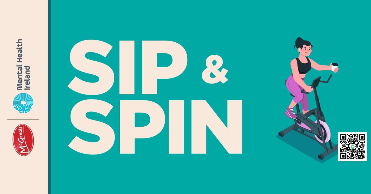 SIP & SPIN - Fundraiser for Mental Health Ireland hosted by McGreals Pharmacy