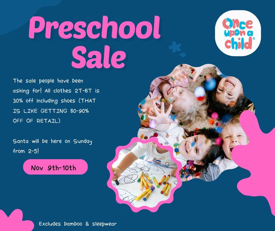 Preschool Sale (Size 2T-6X)