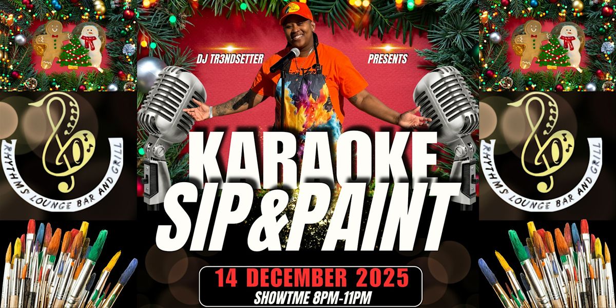 \u201cA December to Remember\u201d A Seductive Karaoke Sip & Paint