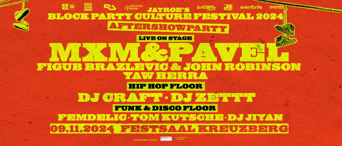 Bllock Party Festival - Aftershowparty Hip Hop Floor und Funk Floor